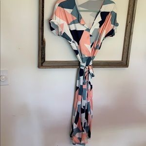 Midi multi color dress